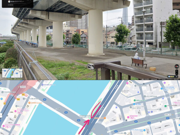 日本統一東京編第1話_隅田川緑道公園