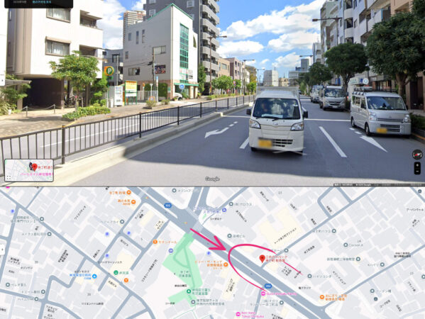 日本統一東京編第5話_都道302号（余丁町通り）