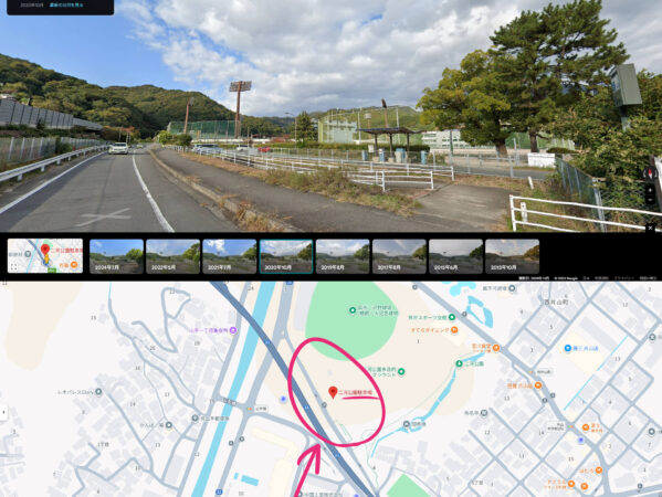 孤狼の血2_二河公園駐車場