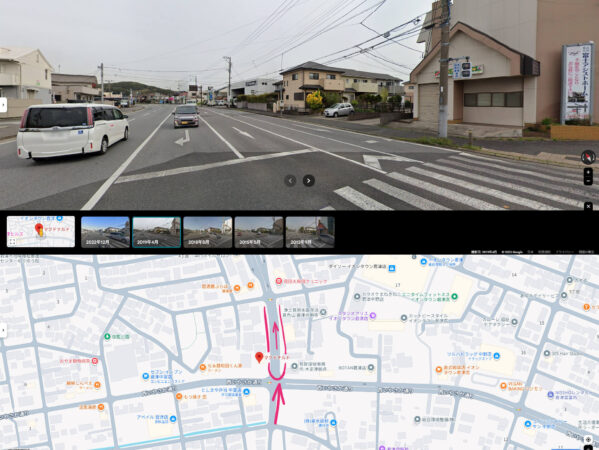 山崎一門7‗マクドナルド 君津中富店（付近）から北上