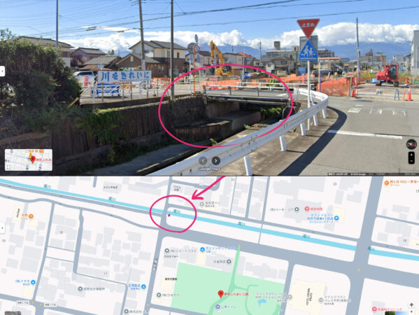 山崎一門8_濁川/朝気通り（付近）