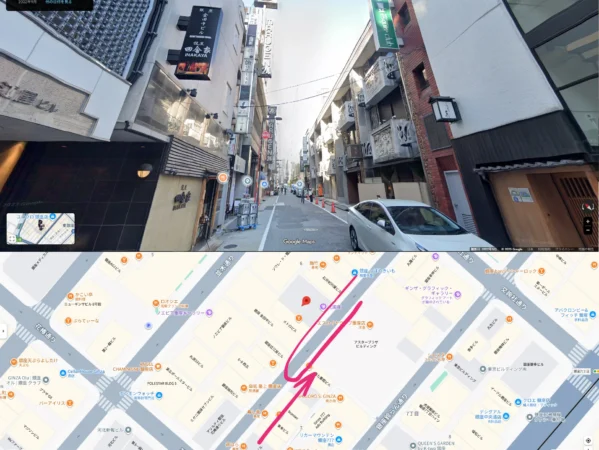 藤代組_(銀座の)道