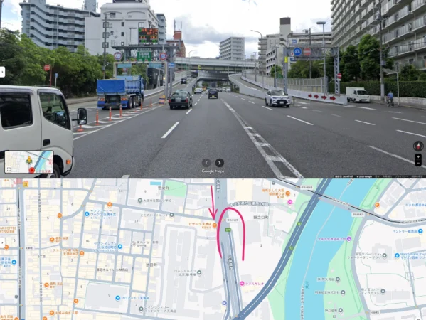 欲望の街3_天満橋筋(菅北歩道橋付近)