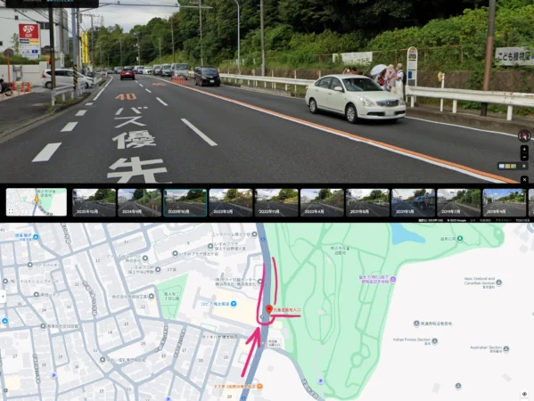 川谷組_東海道（バス停:児童遊園地入口(付近))