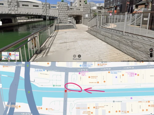 欲望の街5‗道頓堀（大黒橋付近）