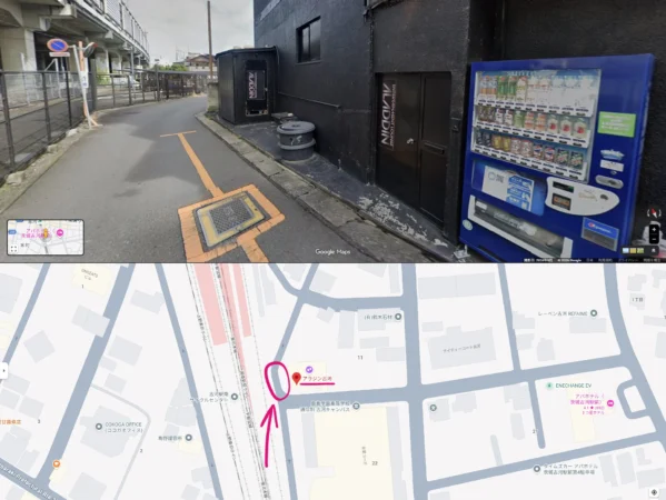 CONNECT13‗アラジン古河(裏口/道)