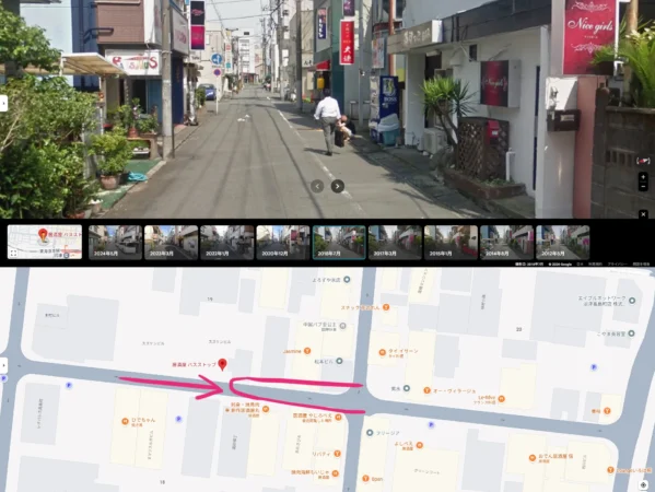 ヤクザと家族‗道(居酒屋 バスストップ(付近))