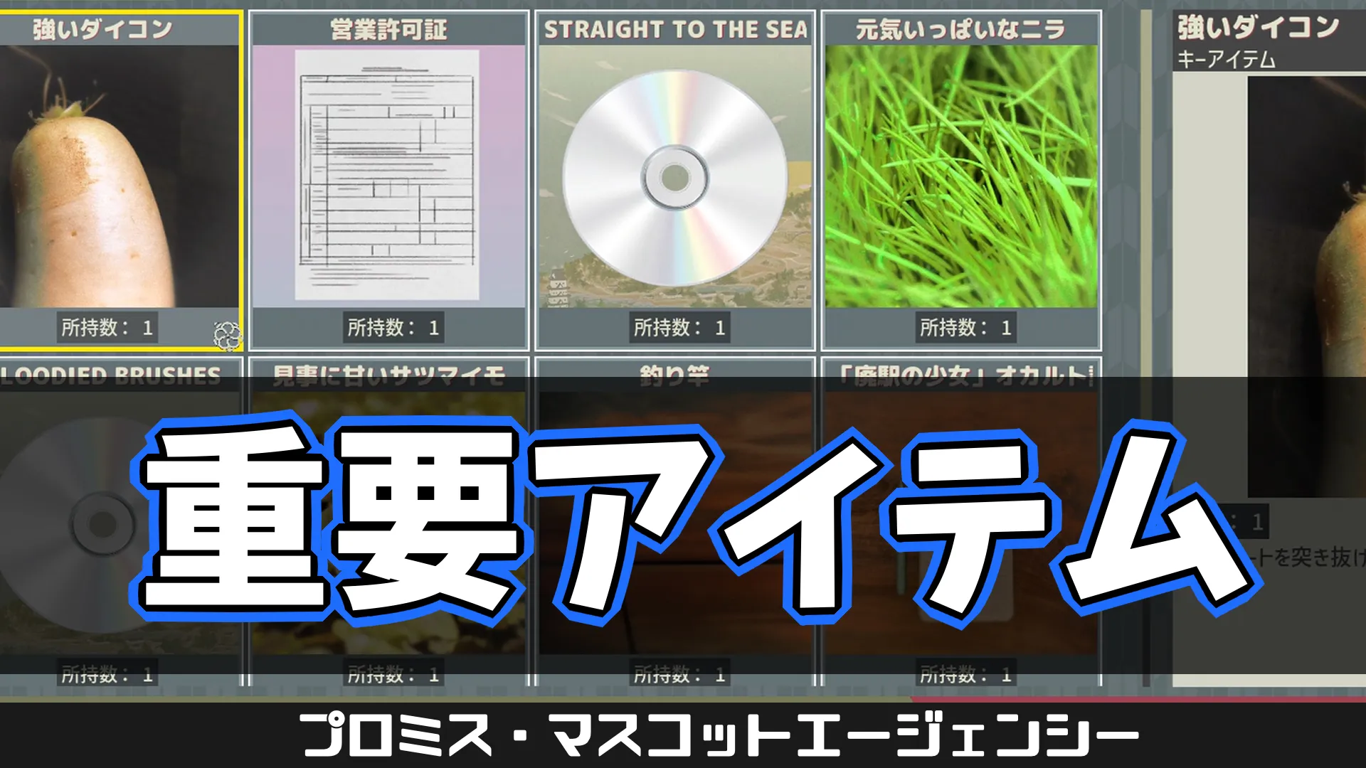 pma-重要アイテム