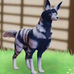 tos_家族動物（ブラック