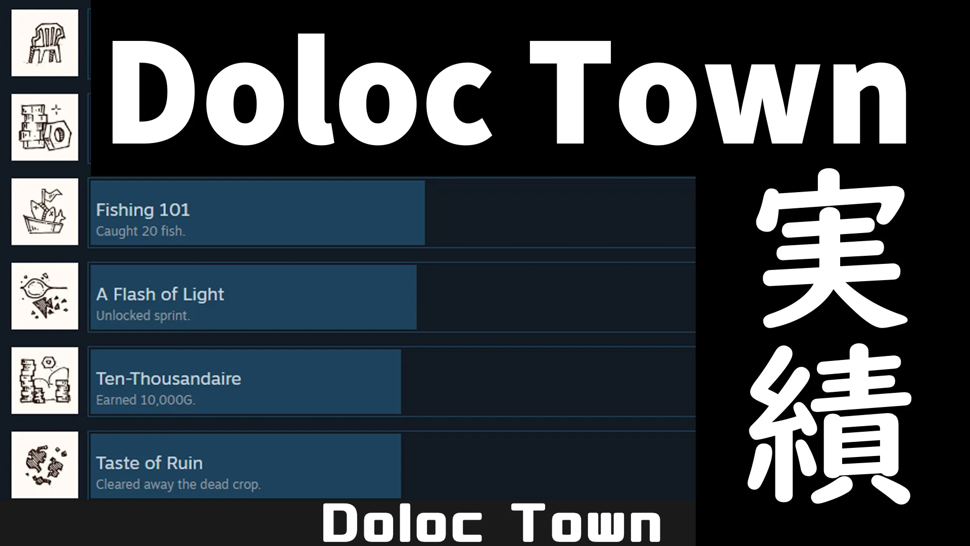 DolocTown_実績