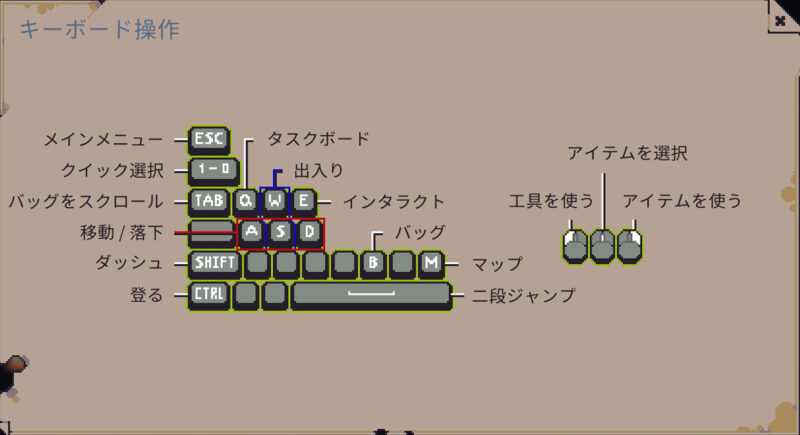 dt_キーボード操作
