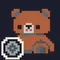 dt_茶色のクマのぬいぐるみ