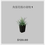 ba_kagu_角型花瓶の植物1